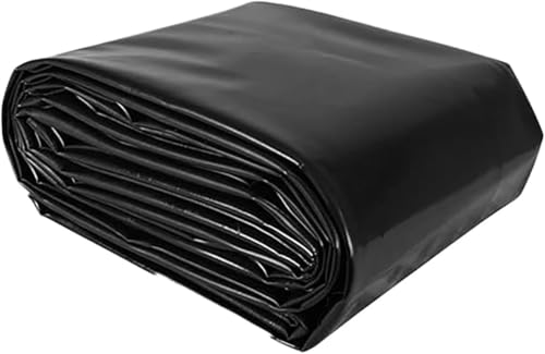 Fischteich Hdpe Liner Garten Pool Membran 0,2 Mm Teichfolie Für Teiche Im Freien Wasserfall Und Wasser Gärten Bäche Springbrunnen, 10mx10m von Generic