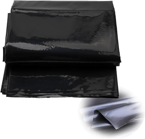 Fischteich Liner Flexible HDPE -Teichschiffer 0,12 mm Schwarze Schweren Unterlagen für Wassergarten Koi -Teiche, Faltbare undurchlässige, einfache Schneidemembran, 23x13.1ft Fischteich Liner Flexible HDPE -Teichschiffer 0,12 mm Schwarze Schweren Unterlagen für Wassergarten Koi -Teiche, Faltbare undurchlässige, einfache Schneidemembran, 23x13.1ft von Generic