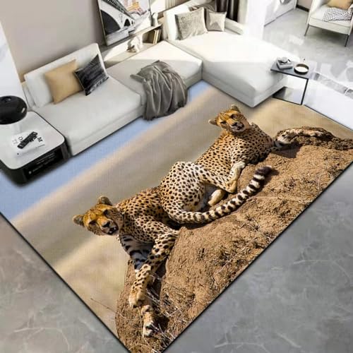 Flächenteppich 3D Tierleopard Drucken Modern Flanell Teppich Wohnen Essen Schlafsaal Schlafzimmer Kindergarten Boden Spielmatte Innenbereich Outdoor Türverkleidung 180 X 280 cm -385823577744 Flächenteppich 3D Tierleopard Drucken Modern Flanell Teppich Wohnen Essen Schlafsaal Schlafzimmer Kindergarten Boden Spielmatte Innenbereich Outdoor Türverkleidung 180 X 280 cm -385823577744 von Generic
