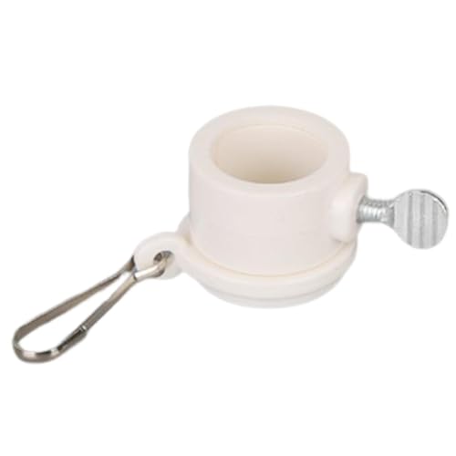 Flaggenmontageklammern - Flaggen-Montageklammern für allgemeine Flaggenmast 2er Pack Ersatz für Anti-Wicklungs-Fahnenmast | 360° drehbare Flaggen-Clips g von Generic
