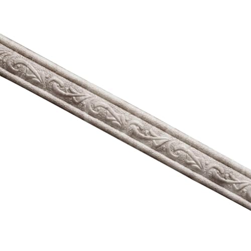 Flexible selbstklebende Zierleiste – einfache Installation, wasserdichtes Wandkantenband | Selbstklebende dekorative Wandlinien, selbstklebende Tapetenbordüre, 90,55 Zoll lang Flexible selbstklebende Zierleiste – einfache Installation, wasserdichtes Wandkantenband | Selbstklebende dekorative Wandlinien, selbstklebende Tapetenbordüre, 90,55 Zoll lang von Generic