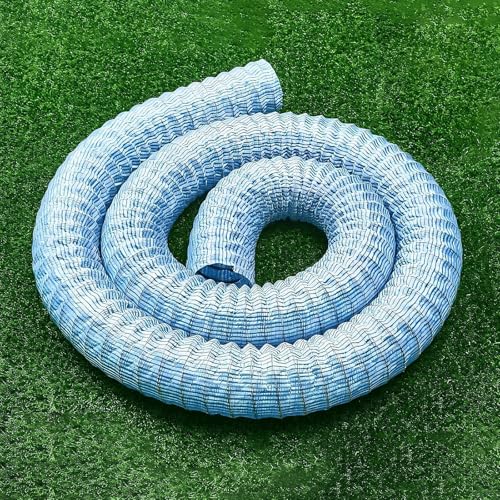 Flexibles perforiertes französisches Abflussrohr, 2–12 Zoll breit, unterirdisches Landschaftsentwässerungsrohr einfach zu installierendes Abflusssystem(5cm/2",L 15m(49.2ft)) von Generic