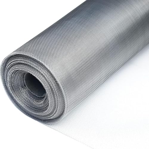 Fliegengitter Moskitonetz Für Fenster, Ersatz Edelstahl Fenstergitter Mesh Insektennetz Käfer Biene Moskitonetz, 0.9x8m von Generic