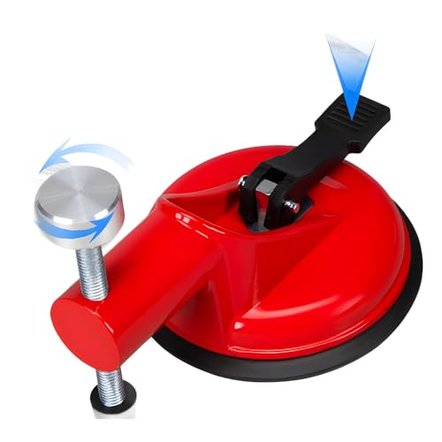 Fliesen -Leveler -Saugnapfbecher 4,81 x 4,81 x 0,26 Zoll - Hochleistungsfliesenhalter, starkes Straffing -Werkzeug, zuverlässiger Installationsgriff für Glassteine Holzplatten | Leveler für die Reno Fliesen -Leveler -Saugnapfbecher 4,81 x 4,81 x 0,26 Zoll - Hochleistungsfliesenhalter, starkes Straffing -Werkzeug, zuverlässiger Installationsgriff für Glassteine Holzplatten | Leveler für die Reno von Generic