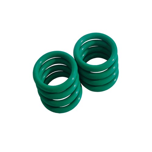 Fluor-Gummi-O-Ringe-Dichtung, Gummi-Unterlegscheibe, runder Dichtungsring, 35 mm Außendurchmesser, 30 mm Innendurchmesser, 2,5 mm Breite, Dichtungsringe, Dichtungsösen, grün, 50 Stück von Generic