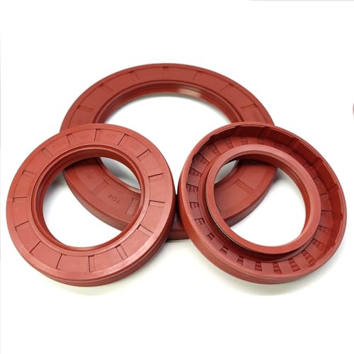 Fluorcarbon Skelett Öldichtung TC TG 15mm 16mm Innendurchmesser Hohe Temperaturbeständigkeit Hohe Festigkeit(15x24x7,10 Pieces) von Generic