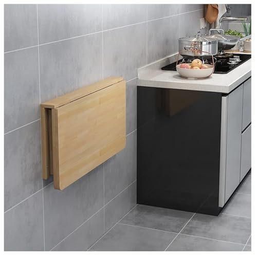 Foldable Kitchen Table, Compact Computer Desk, Drop Leaf Table Wall Mounted, Ideal for Small Spaces, Kitchen, Office(40 * 120cm/16in*47in) von Generic