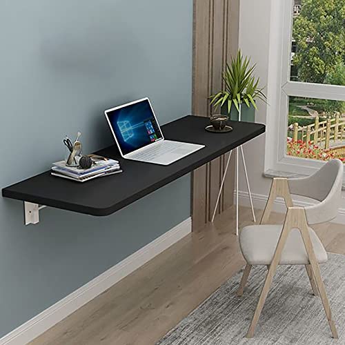 Foldable Wall-Mounted Kitchen Table - Space-Saving Floating Desk Multi-Functional Workbench for Small Spaces Compact Folding Table for Home and Office Use von Generic