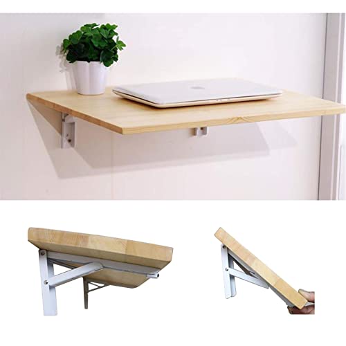 Foldable Wall-Mounted Table for Kitchen & Home Office - Space-Saving Wooden Desk - 17 Versatile Easy to Install Compact Design Foldable Wall-Mounted Table for Kitchen & Home Office - Space-Saving Wooden Desk - 17 Versatile Easy to Install Compact Design von Generic