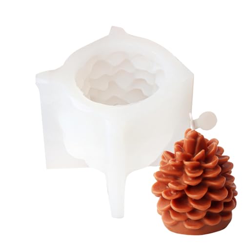 Formen für Weihnachtsbäume für Kerzen, Form für Weihnachtsbäume, Silikonform mit Tannenzapfen, Silikon-Epoxidharzform in Baumform für Kerzen, Kunst Formen für Weihnachtsbäume für Kerzen, Form für Weihnachtsbäume, Silikonform mit Tannenzapfen, Silikon-Epoxidharzform in Baumform für Kerzen, Kunst von Generic