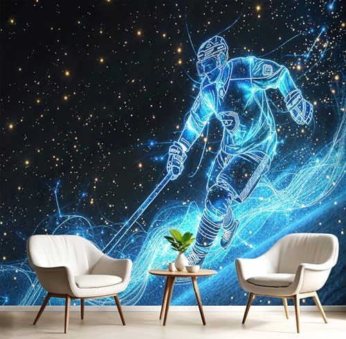 Fototapete 308X220Cm, Fantasie Sternenhimmel Wanddeko Foto Tapete Schlafzimmer Wohnzimmer Seidentuch Tapete, Blau Kosmisches Skaten Wand Dekoration Fototapete 308X220Cm, Fantasie Sternenhimmel Wanddeko Foto Tapete Schlafzimmer Wohnzimmer Seidentuch Tapete, Blau Kosmisches Skaten Wand Dekoration von Generic