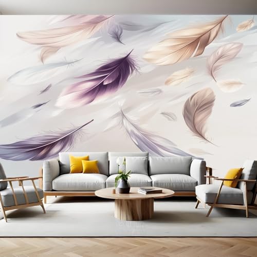 Fototapete 350 x 256 cm Fantasy Art Feder Vlies Tapete 3D Effekt Mustertapete Wanddeko Design Schlafzimmer Wohnzimmer Lounge Flur TV Hintergrund Wand Mural Fototapete 350 x 256 cm Fantasy Art Feder Vlies Tapete 3D Effekt Mustertapete Wanddeko Design Schlafzimmer Wohnzimmer Lounge Flur TV Hintergrund Wand Mural von Generic