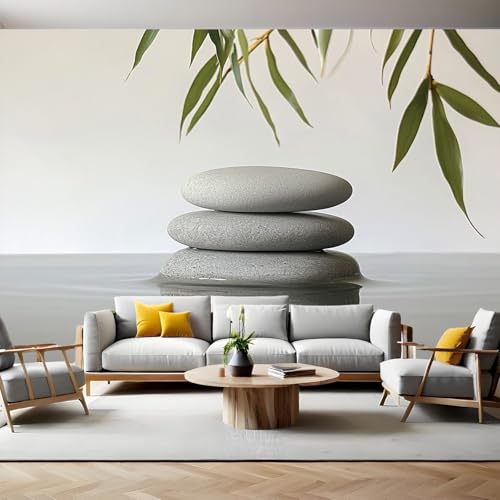 Fototapete 350 x 256 cm Grüner Blattkunststein Vlies Tapete 3D Effekt Mustertapete Wanddeko Design Schlafzimmer Wohnzimmer Lounge Flur TV Hintergrund Wand Mural Fototapete 350 x 256 cm Grüner Blattkunststein Vlies Tapete 3D Effekt Mustertapete Wanddeko Design Schlafzimmer Wohnzimmer Lounge Flur TV Hintergrund Wand Mural von Generic