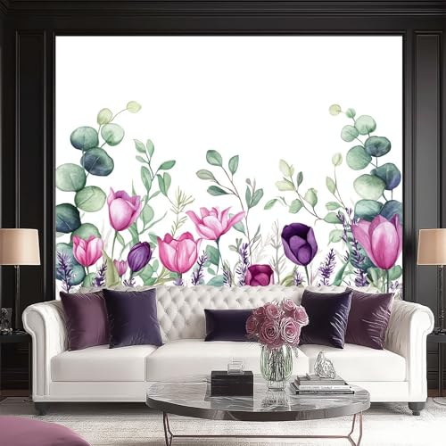 Fototapete Aquarell Blätter Blumen Tulpen Vlies Tapete 400 x 280 cm 7D Effekt Wandbild Wandtapete Moderne Wohnzimmer Mural Schlafzimmer Kinderzimmer Wand Küchentapete Wandtapete Bunt Fototapete Aquarell Blätter Blumen Tulpen Vlies Tapete 400 x 280 cm 7D Effekt Wandbild Wandtapete Moderne Wohnzimmer Mural Schlafzimmer Kinderzimmer Wand Küchentapete Wandtapete Bunt von Generic