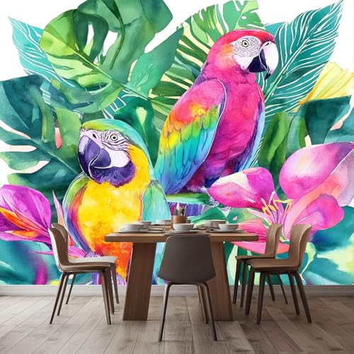 Fototapete Aquarell Tropische Pflanzen Vögel Vlies Tapete 400 x 280 cm 3D Effekt Wandbild Wandtapete Moderne Wohnzimmer Mural Schlafzimmer Kinderzimmer Wand Küchentapete Wandtapete Bunt Fototapete Aquarell Tropische Pflanzen Vögel Vlies Tapete 400 x 280 cm 3D Effekt Wandbild Wandtapete Moderne Wohnzimmer Mural Schlafzimmer Kinderzimmer Wand Küchentapete Wandtapete Bunt von Generic