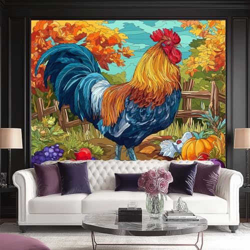 Fototapete Cartoon Nahaufnahme Hahn Tiere Vlies Tapete 400 x 280 cm 7D Effekt Wandbild Wandtapete Moderne Wohnzimmer Mural Schlafzimmer Kinderzimmer Wand Küchentapete Wandtapete Bunt Fototapete Cartoon Nahaufnahme Hahn Tiere Vlies Tapete 400 x 280 cm 7D Effekt Wandbild Wandtapete Moderne Wohnzimmer Mural Schlafzimmer Kinderzimmer Wand Küchentapete Wandtapete Bunt von Generic