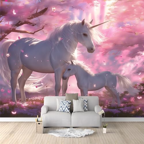 Fototapete Einhorn Rosa 350x256 cm Tapete Wandtapete Wanddeko Design Mustertapete Wand Dekoration Wohnzimmer Schlafzimmer Büro Flur Fototapete Einhorn Rosa 350x256 cm Tapete Wandtapete Wanddeko Design Mustertapete Wand Dekoration Wohnzimmer Schlafzimmer Büro Flur von Generic