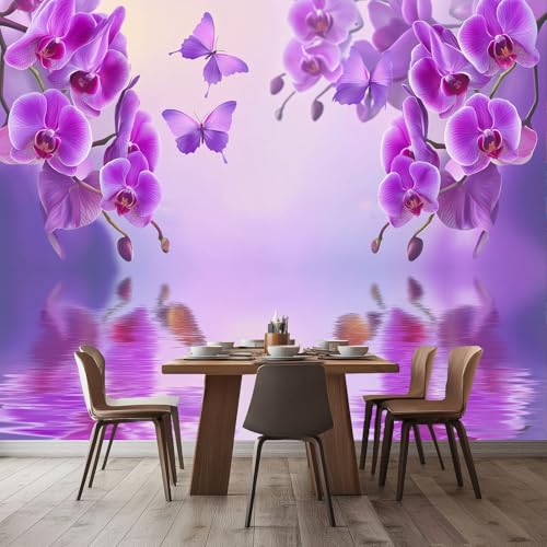 Fototapete Traumhaft Elegant Blumen Phalaenopsis Vlies Tapete 350 x 256 cm 3D Effekt Wandbild Wandtapete Moderne Wohnzimmer Mural Schlafzimmer Kinderzimmer Wand Küchentapete Wandtapete Lila Fototapete Traumhaft Elegant Blumen Phalaenopsis Vlies Tapete 350 x 256 cm 3D Effekt Wandbild Wandtapete Moderne Wohnzimmer Mural Schlafzimmer Kinderzimmer Wand Küchentapete Wandtapete Lila von Generic