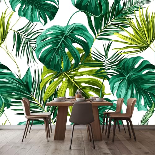 Fototapete Tropische Elemente Schlicht Monstera Vlies Tapete 400 x 280 cm 3D Effekt Wandbild Wandtapete Moderne Wohnzimmer Mural Schlafzimmer Kinderzimmer Wand Küchentapete Wandtapete Grün Weiß Fototapete Tropische Elemente Schlicht Monstera Vlies Tapete 400 x 280 cm 3D Effekt Wandbild Wandtapete Moderne Wohnzimmer Mural Schlafzimmer Kinderzimmer Wand Küchentapete Wandtapete Grün Weiß von Generic