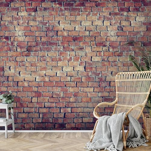 Fototapete Vintage-Ziegelmauer 250x175 cm Landhausstil 3D Foto Tapete Wohnzimmer Schlafzimmer Vliestapete XXL Wandtapete Moderne Wandbild Poster Wand Dekoration 324-ABC Fototapete Vintage-Ziegelmauer 250x175 cm Landhausstil 3D Foto Tapete Wohnzimmer Schlafzimmer Vliestapete XXL Wandtapete Moderne Wandbild Poster Wand Dekoration 324-ABC von Generic