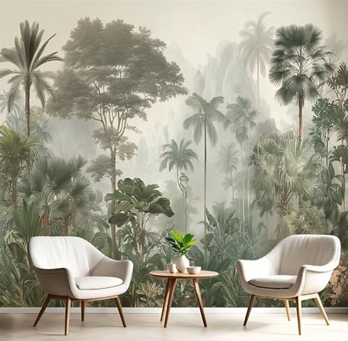 Fototapete Wandpapier Tropischer Dschungel Dekorfolie Möbelfolie Exotisch 350×256Cm Wanddeko Wandtapete Wohnzimmer Schlafzimmer, Dauerhaft Dunkelgrün Fototapete Wandpapier Tropischer Dschungel Dekorfolie Möbelfolie Exotisch 350×256Cm Wanddeko Wandtapete Wohnzimmer Schlafzimmer, Dauerhaft Dunkelgrün von Generic