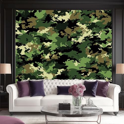 Fototapeten Abstrakt Camouflage Einfach Drucken Wandbild 400 x 280 cm Fototapeten Wandbilder Panorama Wandtapete Dekoration, Bunt Moderne Vlies Wanddekoration für Wohnzimmer Schlafzimmer Fototapeten Abstrakt Camouflage Einfach Drucken Wandbild 400 x 280 cm Fototapeten Wandbilder Panorama Wandtapete Dekoration, Bunt Moderne Vlies Wanddekoration für Wohnzimmer Schlafzimmer von Generic