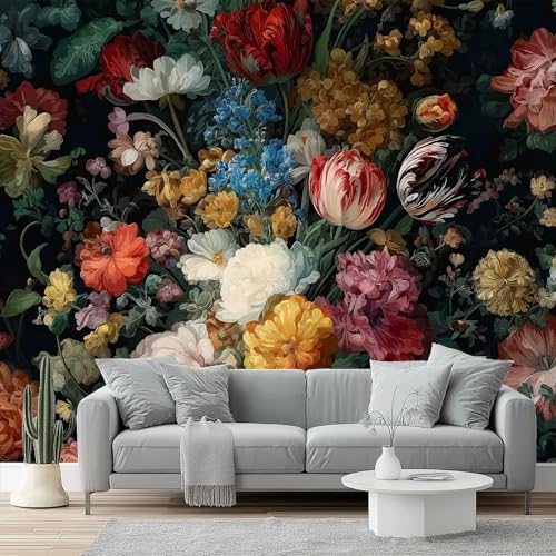 Fototapeten Barock Romantisch Blumen Drucken Wandbild 350 x 256 cm Fototapeten Wandbilder Panorama Wandtapete Dekoration, Bunt Moderne Vlies Wanddekoration für Wohnzimmer Schlafzimmer Fototapeten Barock Romantisch Blumen Drucken Wandbild 350 x 256 cm Fototapeten Wandbilder Panorama Wandtapete Dekoration, Bunt Moderne Vlies Wanddekoration für Wohnzimmer Schlafzimmer von Generic