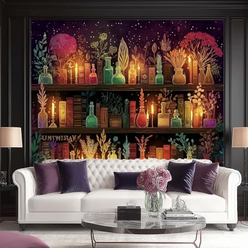 Fototapeten Fantasie Kerzenlicht Zaubertrank Flasche Drucken Wandbild 400 x 280 cm Fototapeten Wandbilder Panorama Wandtapete Dekoration, Bunt Moderne Vlies Wanddekoration für Wohnzimmer Schlafzimmer Fototapeten Fantasie Kerzenlicht Zaubertrank Flasche Drucken Wandbild 400 x 280 cm Fototapeten Wandbilder Panorama Wandtapete Dekoration, Bunt Moderne Vlies Wanddekoration für Wohnzimmer Schlafzimmer von Generic