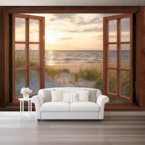 Fototapeten Natur Strand Sonnenuntergang Holzrahmen Drucken Wandbild 400 x 280 cm Fototapeten Wandbilder Panorama Wandtapete Dekoration, Bunt Moderne Vlies Wanddekoration für Wohnzimmer Schlafzimmer Fototapeten Natur Strand Sonnenuntergang Holzrahmen Drucken Wandbild 400 x 280 cm Fototapeten Wandbilder Panorama Wandtapete Dekoration, Bunt Moderne Vlies Wanddekoration für Wohnzimmer Schlafzimmer von Generic
