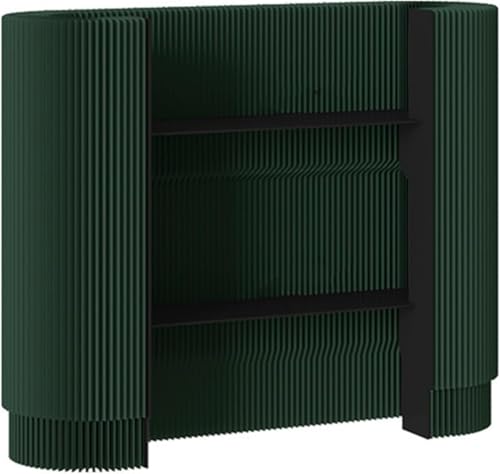 Front Office Desk, Moderne Rezeption, Gebogener Tragbarer Check-Out-Stand Retail Checkout Counter Desk Rezeptionistentisch, Für Handwerksshows, Ausstellungsregal, Für Kleine R, Dark Green Front Office Desk, Moderne Rezeption, Gebogener Tragbarer Check-Out-Stand Retail Checkout Counter Desk Rezeptionistentisch, Für Handwerksshows, Ausstellungsregal, Für Kleine R, Dark Green von Generic