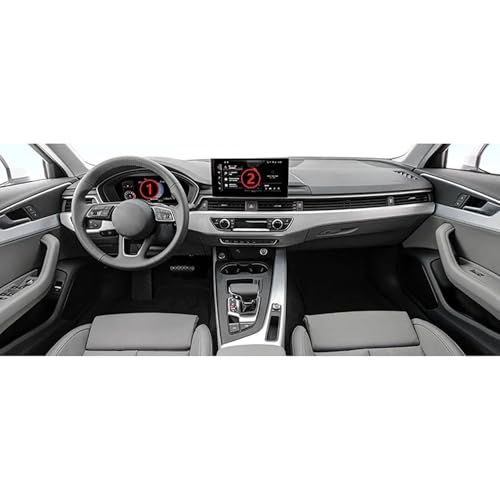 Für Audi A4 B9 2020 2021 2022 2023,Auto Innenraum Mittelkonsole Transparent TPU Schutzfolie Anti-Kratz-Folie.,B-transparent von Generic