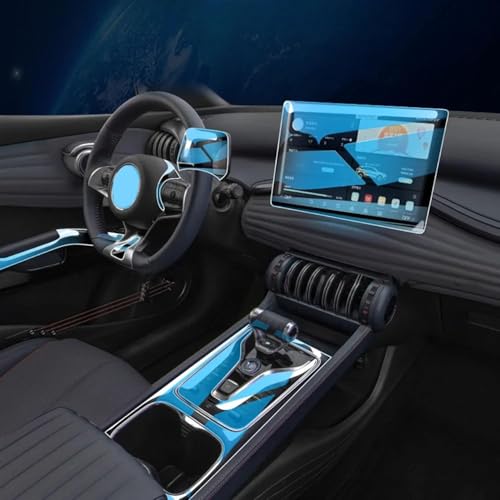 Für BYD Atto 3 Yuan Plus 2024 2023 2022,Auto Innenraum Mittelkonsole Transparent TPU Schutzfolie Anti-Kratz-Folie.,A-transparent Für BYD Atto 3 Yuan Plus 2024 2023 2022,Auto Innenraum Mittelkonsole Transparent TPU Schutzfolie Anti-Kratz-Folie.,A-transparent von Generic