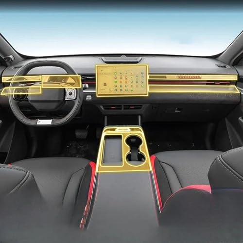 Für Chery JETOUR Dashing 2023 2024,Auto Innenraum Mittelkonsole Transparent TPU Schutzfolie Anti-Kratz-Folie.,B-transparent Für Chery JETOUR Dashing 2023 2024,Auto Innenraum Mittelkonsole Transparent TPU Schutzfolie Anti-Kratz-Folie.,B-transparent von Generic