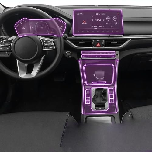 Für Kia K3 2022 2021 2020 2019,Auto Innenraum Mittelkonsole Transparent TPU Schutzfolie Anti-Kratz-Folie.,A-transparent Für Kia K3 2022 2021 2020 2019,Auto Innenraum Mittelkonsole Transparent TPU Schutzfolie Anti-Kratz-Folie.,A-transparent von Generic