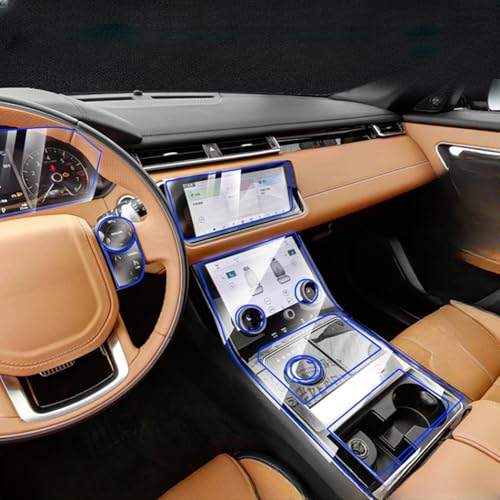 Für Land Range Rover Sport 2018 2019 2020 2021 2022,Auto Innenraum Mittelkonsole Transparent TPU Schutzfolie Anti-Kratz-Folie.,B-transparent Für Land Range Rover Sport 2018 2019 2020 2021 2022,Auto Innenraum Mittelkonsole Transparent TPU Schutzfolie Anti-Kratz-Folie.,B-transparent von Generic