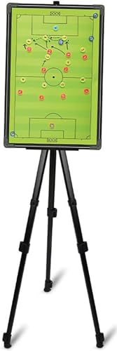 Fußball Taktik Tafel Magnetisch, Coaching Whiteboard Mit Ständer Für Das Unterrichten Von Wettkampfkommando, Football von Generic