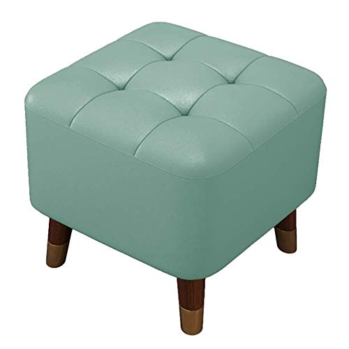 Fußhocker, Moderne Fußstütze aus PU-Leder Ottomane für unter dem Schreibtisch, bequemer rechteckiger Fußhockerstuhlsitz, ideal für Schlafzimmer, Wohnzimmer von Generic