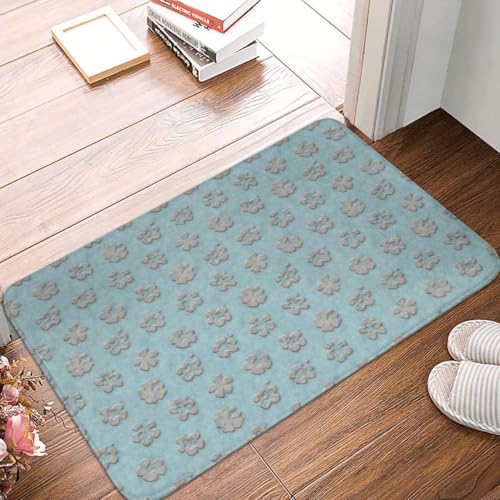 Fußmatte Innen Schmutzfangmatte Sauberlaufmatte 40 * 60cm Türmatte Eingangstürmatte Einfach Modern Innenbereich rutschfeste Fußabtreter Türvorleger Innen Eingangsteppich von Generic