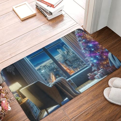 Fußmatte Innen Schmutzfangmatte Sauberlaufmatte 40 * 60cm Türmatte Eingangstürmatte Heim Innenbereich rutschfeste Fußabtreter Türvorleger Innen Eingangsteppich von Generic