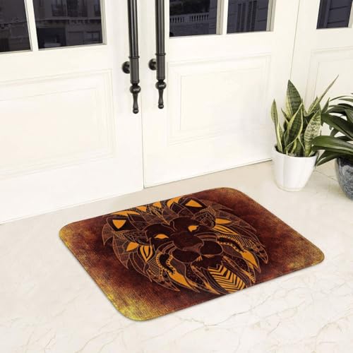 Fußmatte Innen Schmutzfangmatte Sauberlaufmatte 40 * 60cm Türmatte Eingangstürmatte Löwe Innenbereich rutschfeste Fußabtreter Türvorleger Innen Eingangsteppich Fußmatte Innen Schmutzfangmatte Sauberlaufmatte 40 * 60cm Türmatte Eingangstürmatte Löwe Innenbereich rutschfeste Fußabtreter Türvorleger Innen Eingangsteppich von Generic