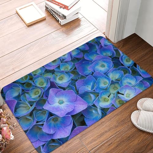 Fußmatte Innen Schmutzfangmatte Sauberlaufmatte 40 * 60cm Türmatte Eingangstürmatte Seltsam Blumen Innenbereich rutschfeste Fußabtreter Türvorleger Innen Eingangsteppich von Generic