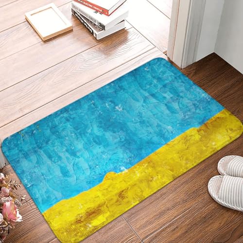 Fußmatte Innen Schmutzfangmatte Sauberlaufmatte 40 * 60cm Türmatte Eingangstürmatte Wunderschön Innenbereich rutschfeste Fußabtreter Türvorleger Innen Eingangsteppich von Generic
