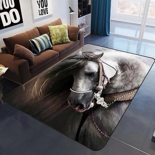 Fußmatte Teppich Schlafzimmer 3D Tierpferd Rugs Kinder Spiel Krabbelmatte Moderne Wohnzimmer Teppich Für Küche Flur Esszimmer Eingangsbereich 180 X 280 cm -27442236972 Fußmatte Teppich Schlafzimmer 3D Tierpferd Rugs Kinder Spiel Krabbelmatte Moderne Wohnzimmer Teppich Für Küche Flur Esszimmer Eingangsbereich 180 X 280 cm -27442236972 von Generic
