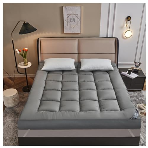Futon Matratze, Warme Japanische Bodenmatratze Einzelne Doppelte Roll Up Faltbare Matratze, Tragbare Schlafmatratze Für Boden Gästebett Sofa(A,90X200cm) von Generic