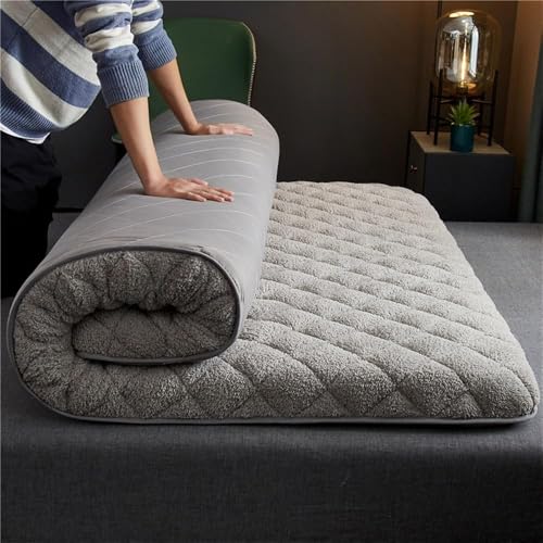 Futon-Matratze – japanische Bodenmatte, Gäste-Schlafmatte in voller Größe, Dicke Gesteppte Matratze für Studentenwohnheim, Camping, Sofa Futon-Matratze – japanische Bodenmatte, Gäste-Schlafmatte in voller Größe, Dicke Gesteppte Matratze für Studentenwohnheim, Camping, Sofa von Generic