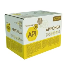 Apifonda Südzucker Bienenfutter 5x2,5kg Beutel im Karton - Futterteig Bienen - Imkereibedarf -Bienenfutterteig - Bienenfutter Sirup - von Generic