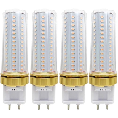 G12 LED Birne 20W, 4pcs LED Birnen, 20W äquivalent zu 200W Halogen, 2000LM, AC100V-240V, 360° Strahlwinkel für Heimbeleuchtung(Warm White 3000k) von Generic