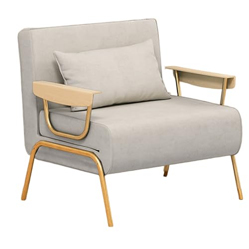 Gästebett Klappbar Nordisch Leicht und Luxuriös Stoff Schlafsofa Umwandelbar 6-fach Verstellbare Rückenlehne Multifunktional Balkonsofa für Wohnzimmer, Schlafzimmer, Gästezimmer(Beige,186*83*30cm) Gästebett Klappbar Nordisch Leicht und Luxuriös Stoff Schlafsofa Umwandelbar 6-fach Verstellbare Rückenlehne Multifunktional Balkonsofa für Wohnzimmer, Schlafzimmer, Gästezimmer(Beige,186*83*30cm) von Generic