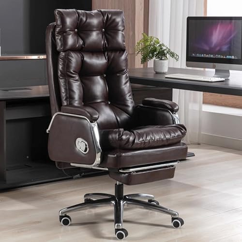 Gaming Chair Computerstuhl Ergonomischer Gaming Stuhl mit Fußstütze Bürostuhl mit Fußstütze und Leisem Rad, Doppellagige Rückenlehne mit Verbundener Armlehne, für Erwachsene und Jugendliche(Brown) Gaming Chair Computerstuhl Ergonomischer Gaming Stuhl mit Fußstütze Bürostuhl mit Fußstütze und Leisem Rad, Doppellagige Rückenlehne mit Verbundener Armlehne, für Erwachsene und Jugendliche(Brown) von Generic