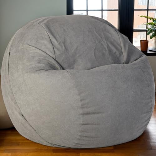 Gaming Sitzsack Abdeckung Nur Weicher Samt Verdickt Waschbar Keine Füllung Stretch Stoff Einfarbig Moderner Stil Sitzsäcke Für Schlafzimmer Büro Teenager Erwachsene,F,120 * 65cm von DOSYCOVUR